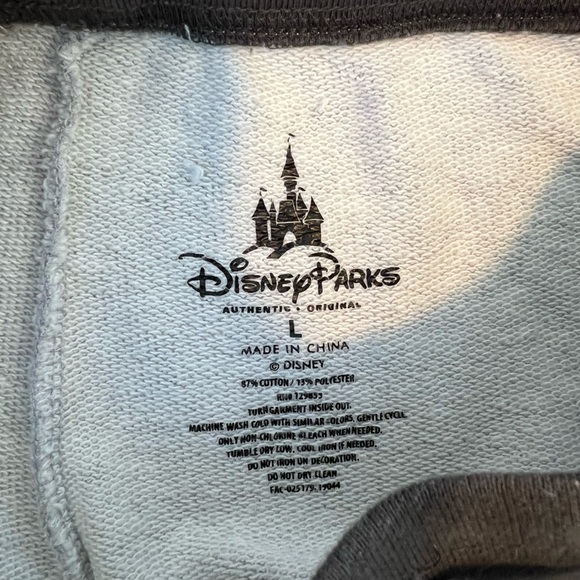 𝅺disney Parks Women’s Gray Mickey Joggers Size Large - Picture 8 of 8